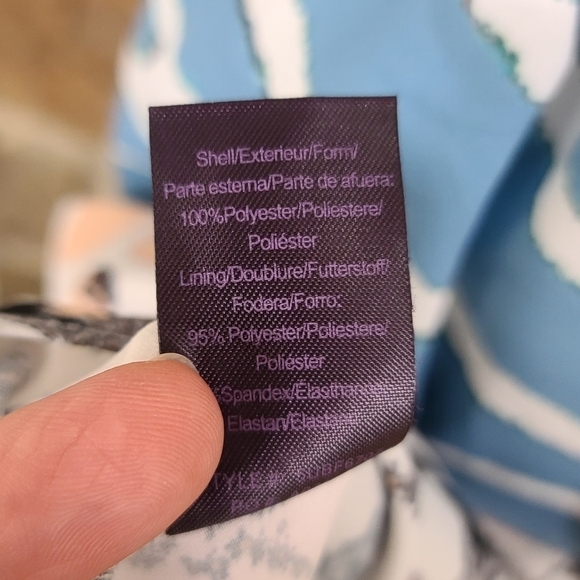 Hale Bob M MEDIUM Moth Butterfly Print Dress - Picture 11 of 11